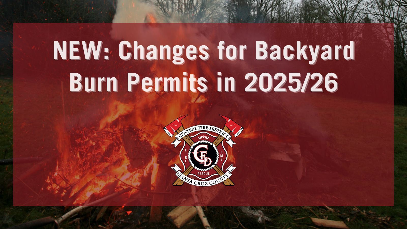 Backyard Burn Rules News Flash